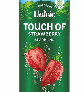 Volvic Strawberry Sparkling Water